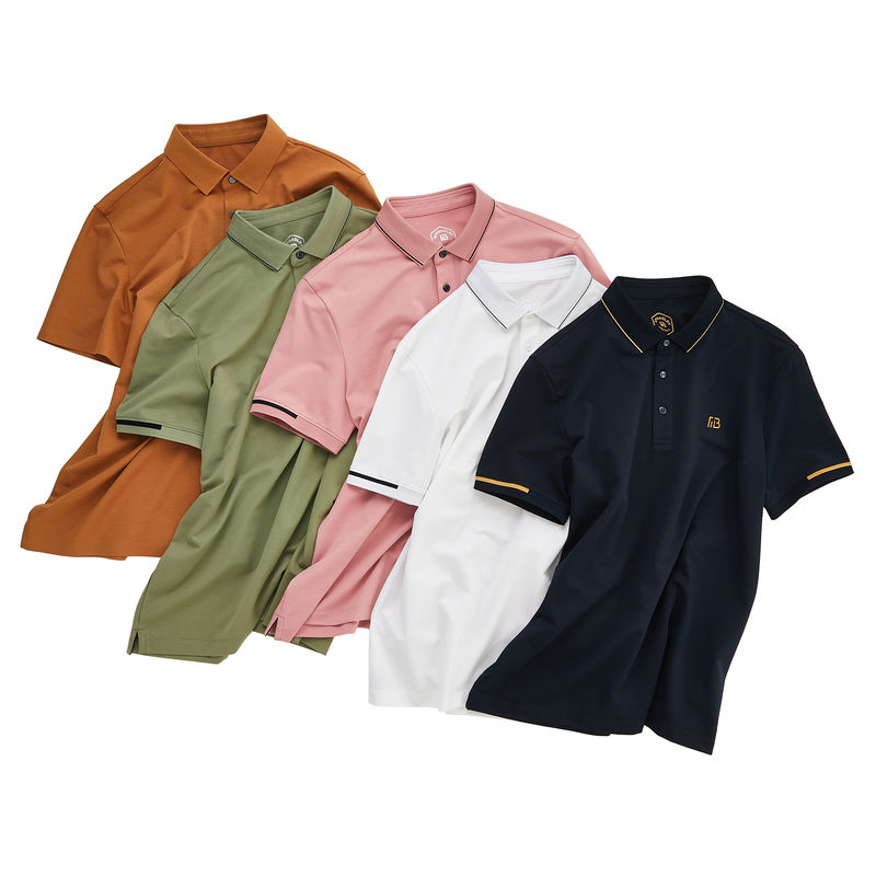 Casual Golf Women'S Polo Shirts Customized Multi Color with Embroidered Logo