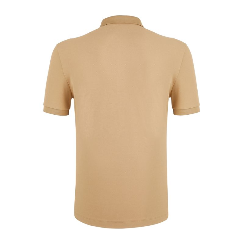 Men's Clothing Casual Style Polo Shirts with Embossed Logo and Double-sided Print