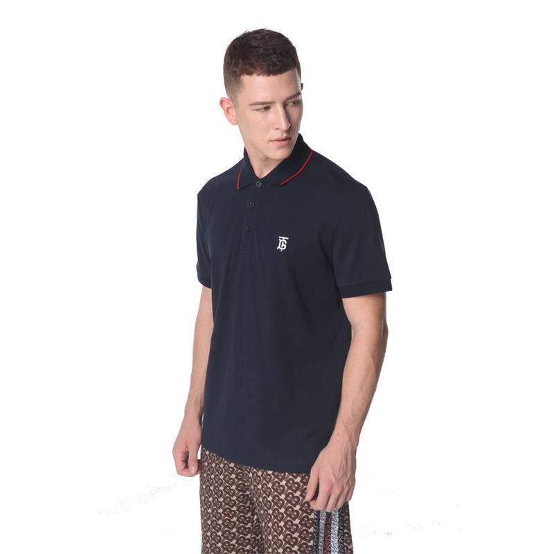 end Customized Colors 100% Cotton Short Sleeve Men's Polo Shirts for Moisture Wicking