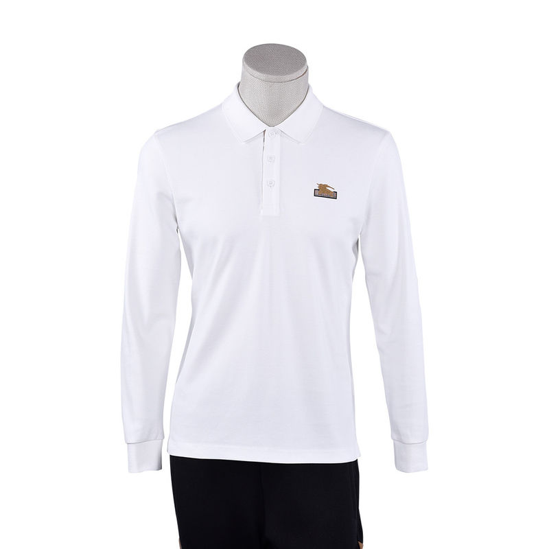 Custom Design Polo Men's Short Sleeve Shirt with 5% Spandex Fabric and Embroidered Logo