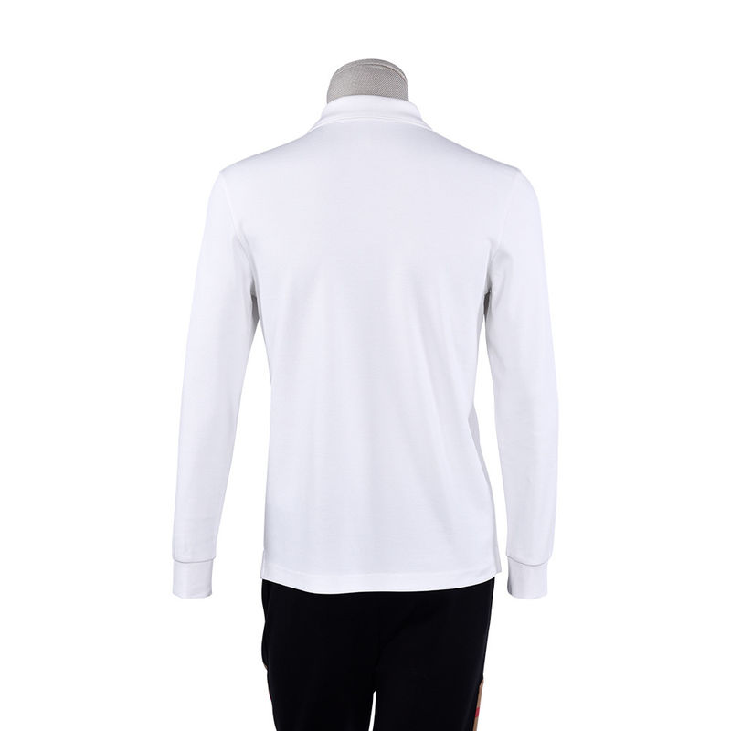 Custom Design Polo Men's Short Sleeve Shirt with 5% Spandex Fabric and Embroidered Logo