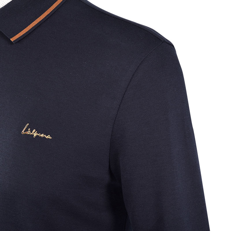 Whole Sale Custom Design Men's Plain Long Sleeve Polo Logo Shirts Cotton T Shirts