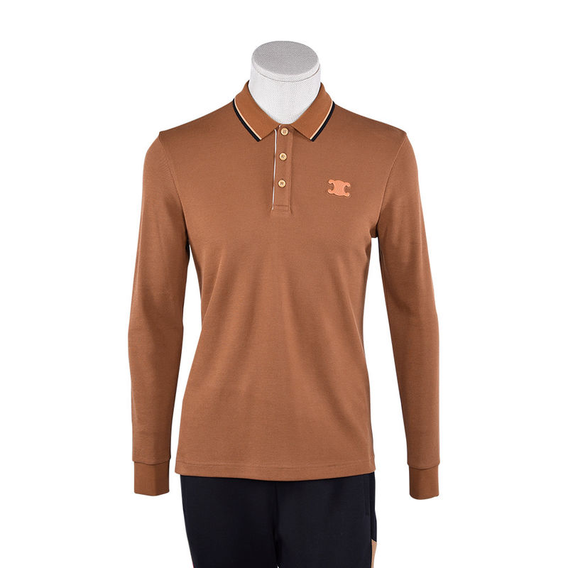 Breathable Cotton Polo T-Shirt for Men Spring Autumn Casual Sublimation Custom Design