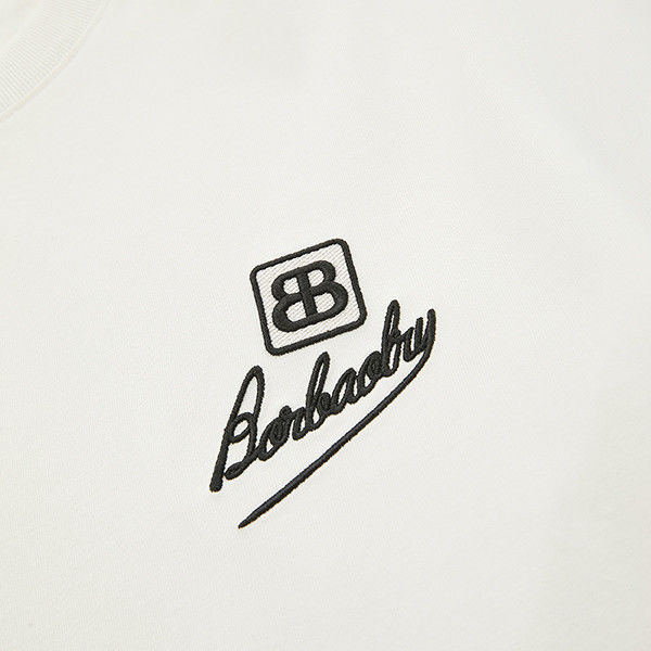 Custom Color Logo 100% Cotton T-Shirt Embroidered Oversize Printing