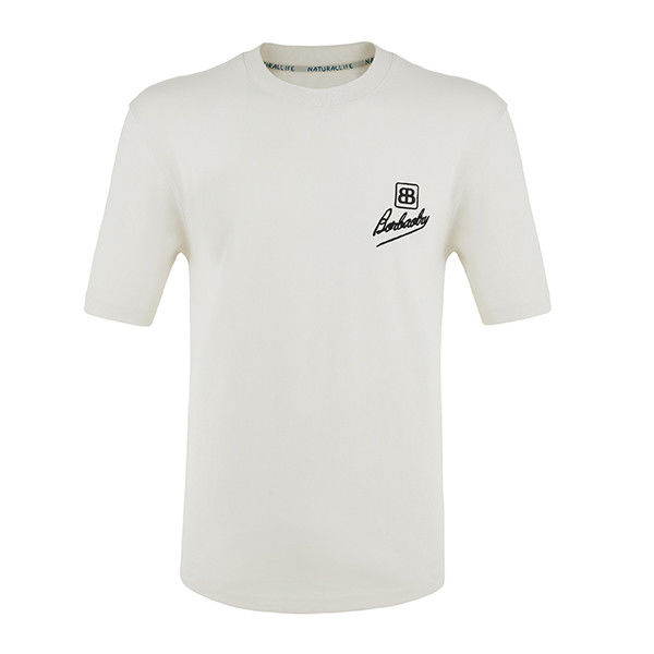 2024 Newest Style Men's Oversize T-Shirt with Custom Embroidered Logo and Solid Color
