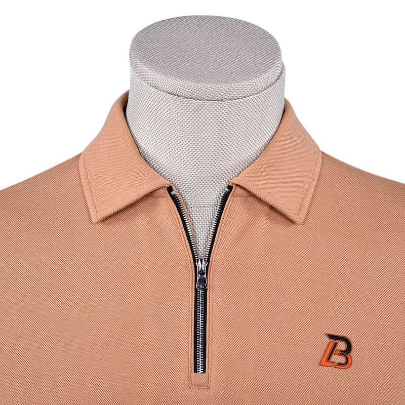 Autumn Season Full Sleeve Waterproof Polo Shirt for Men Customized Colors 170-210Grams