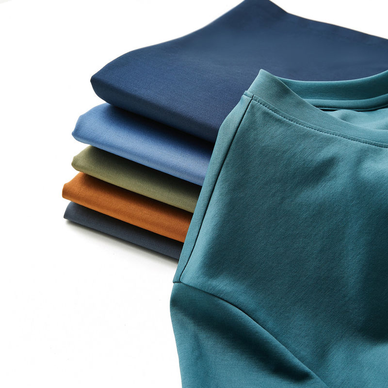 Spring Summer Autumn Season O-Neck T-Shirts Feel Good Designer 100% Cotton Custom Print