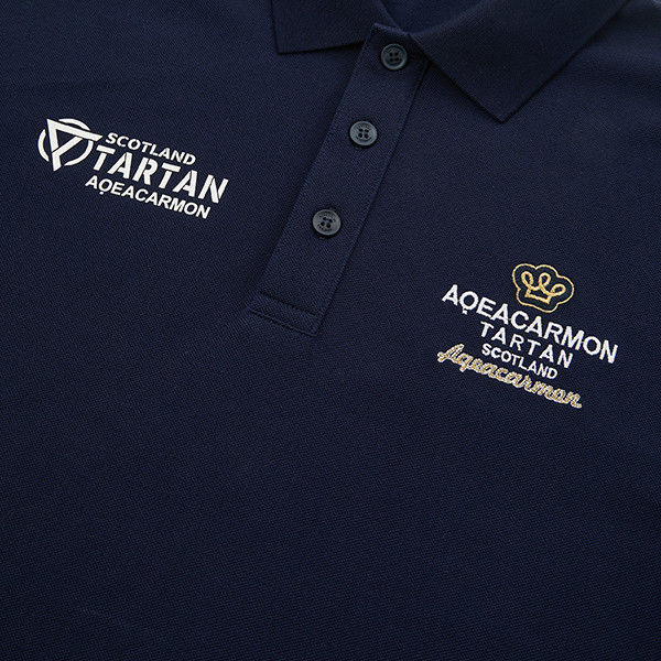 100%Cotton High Praise Comfortable Custom Logo Polo Shirt Fabric 95% Polyester 5% Spandex