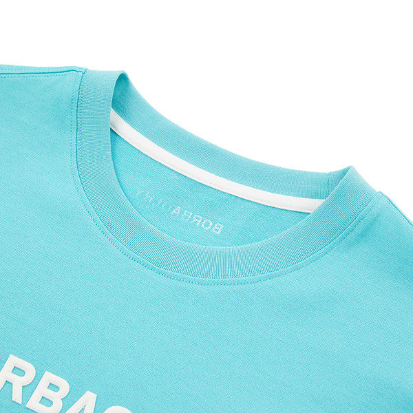 Fast Puff Print Design 250gsm Men's T Shirt for Daily Casual Office Wearing and Sport