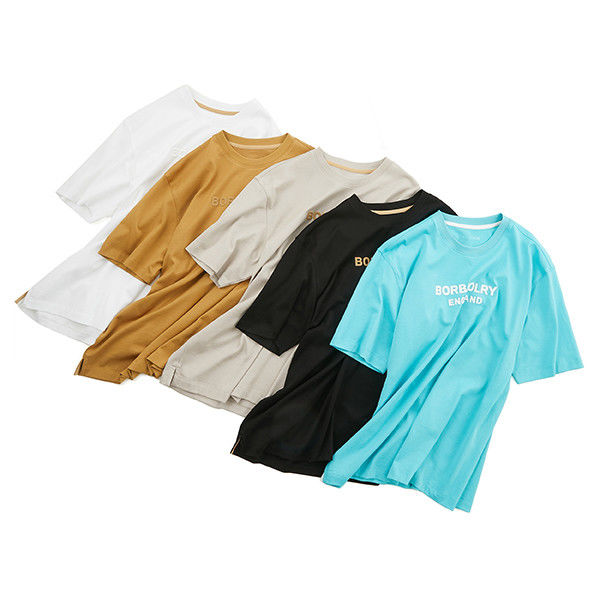 Daily Casual Office Wearing Heavy Cotton Men's T-Shirt with Customized Logo and Color