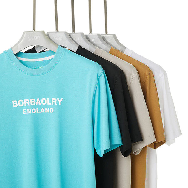 Daily Casual Office Wearing Heavy Cotton Men's T-Shirt with Customized Logo and Color
