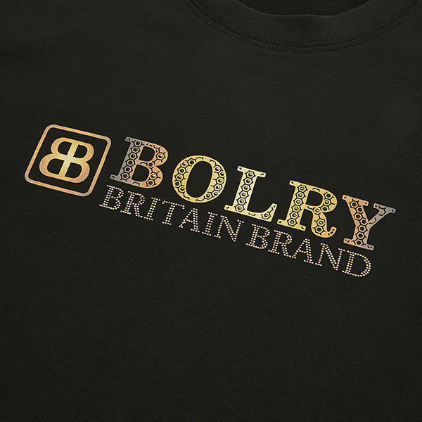 Men's T-Shirt with Heavyweight Fabric and Comfortable Custom Design in 100% Cotton