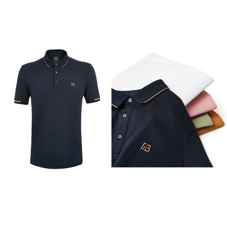 Performance Men's Polo Shirts in Custom Black and Green Style 100% Cotton from Pakistan