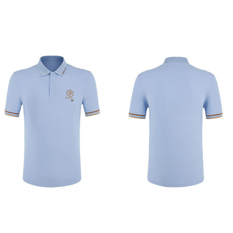 Custom Color Logo Green Blue Sport Polo Shirt 2024 Newest Comfortable Fabric Weight 170-210Grams