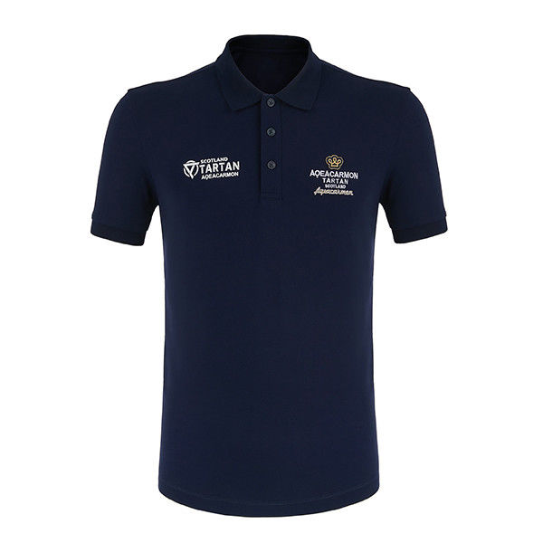 Bodybuilding Plain Classic Gym T-Shirts 250 gsm Polo Shirts with Slim Fit and Fast Drying