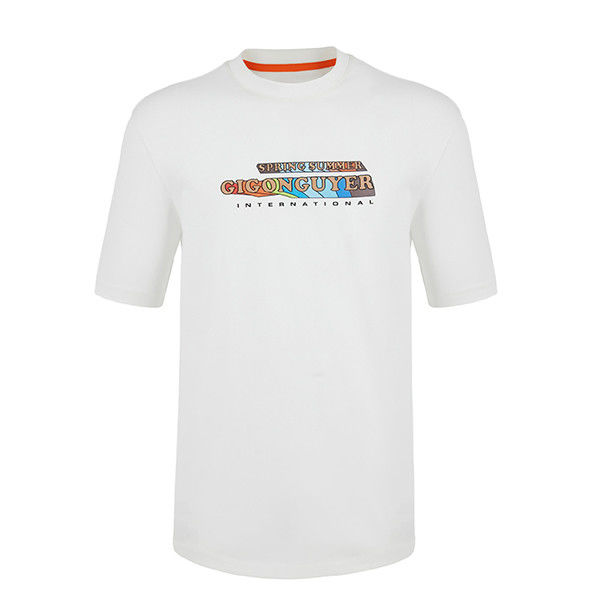 Custom Breathable Oversized Tshirt Printing Men's T-Shirts in 100% Cotton and Comfort