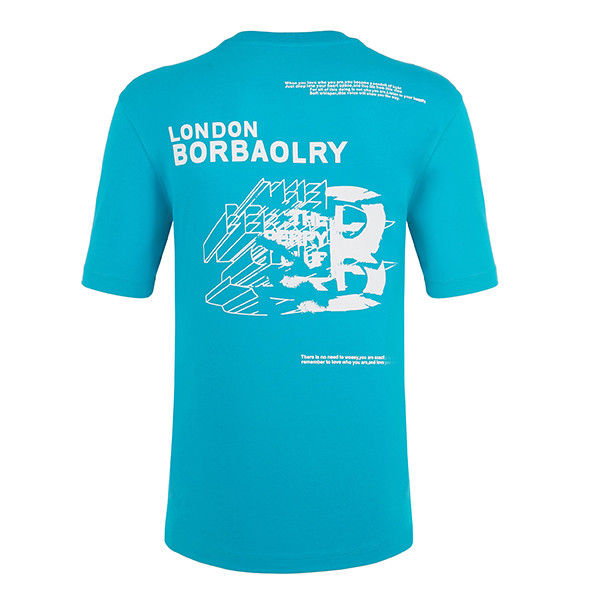 Custom Logo 100% Cotton Men's Fitted T-shirt with Anti-pilling and Breathable Design