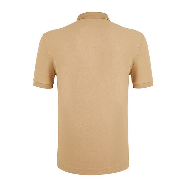 Fashion Trend Men's Pullover Polo Shirt with Needle Detection 95% Polyester 5% Spandex