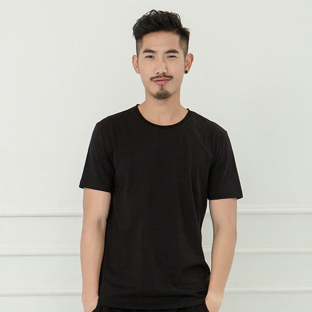 Custom Color Oversize Embroidery Men's T-Shirt Homme Cotton with Plain Style Tee Shirt