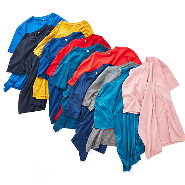 Custom Color Oversize Embroidery Men's T-Shirt Homme Cotton with Plain Style Tee Shirt