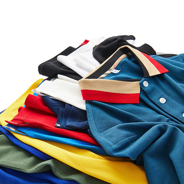 Spring Summer Autumn 230Gsm Sublimation Men T Shirt Polo 100%Cotton Boys Polo Shirt