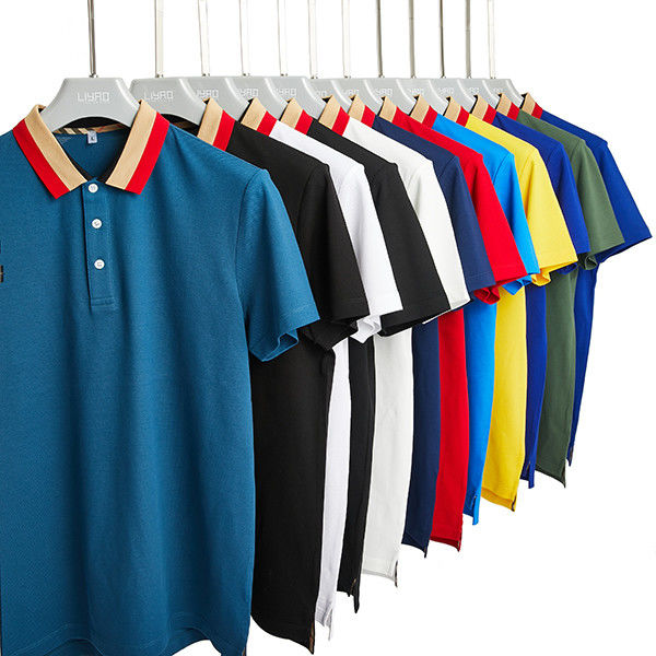 Support 7 Days Sample Order Lead Time Daily Casual Office Wearing Quick Dry Organic Cotton Polo Shirt