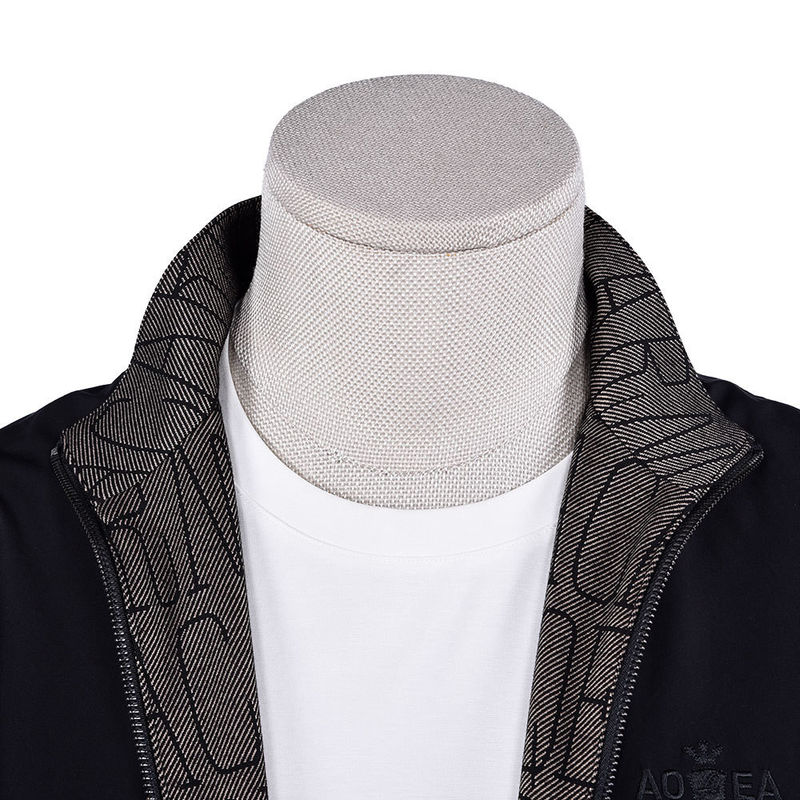 Custom Logo Color Men Crewneck Sweatshirts Anti Pilling In 100% Cotton Fabric