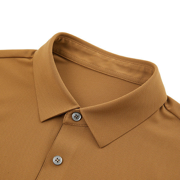 Men's Polo Shirt with Quick Dry Anti-Pilling Custom Logo Cotton Fabric Seamless Design