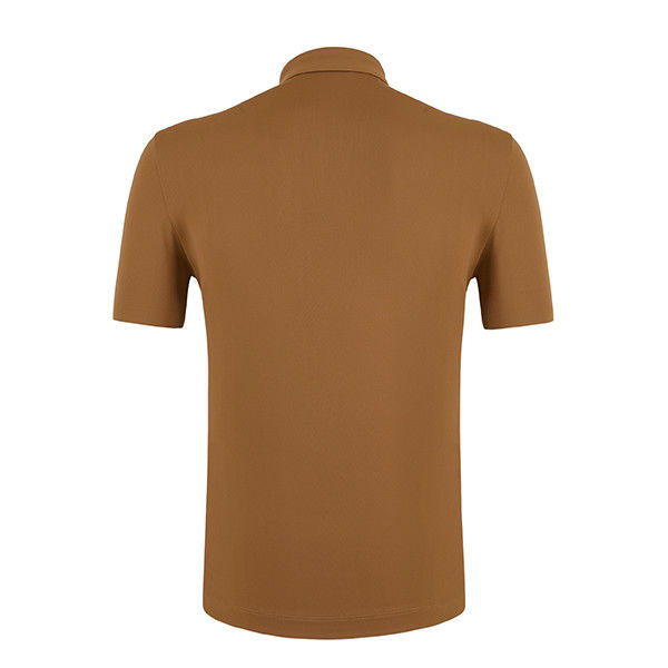 Men's Polo Shirt with Quick Dry Anti-Pilling Custom Logo Cotton Fabric Seamless Design