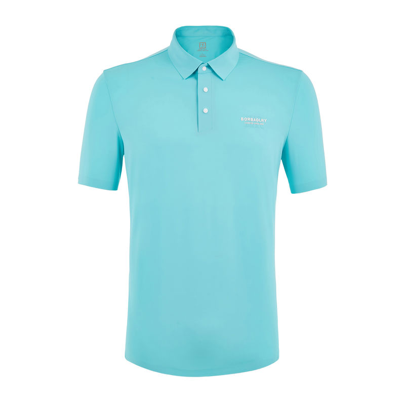 Daily Life Polo Shirt for Men 170-210 Grams Knitted Fabric Customized Seamless Design