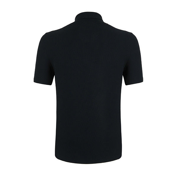 Knitted Fabric Anti-Wrinkle Polo Shirt for Men with Custom Color and Oversized Design
