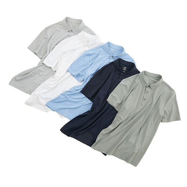 Custom Color Logo Men's Plus Size Polo T Shirt with Quick Dry and Breathable Mesh Design