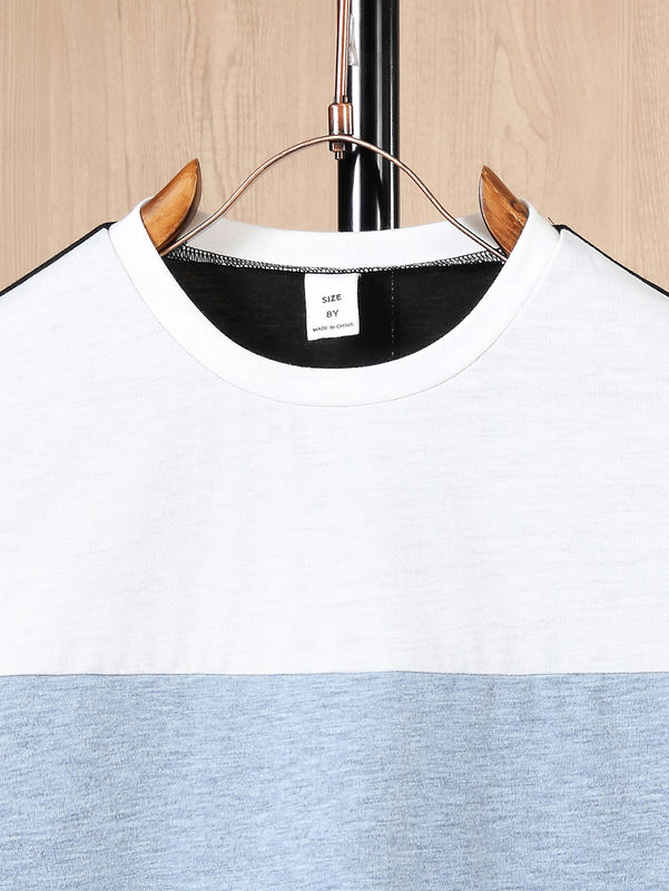 Casual Children Clothing Set Breathable With Short Sleeve Cartoon Pattern Type
