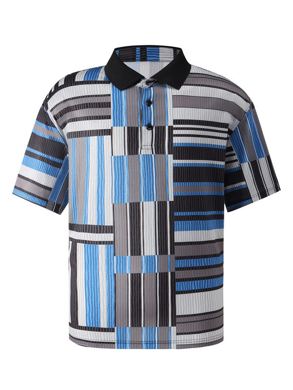 Short Sleeve Cotton Children Polo Shirts Bright Colors For Sports Tennis