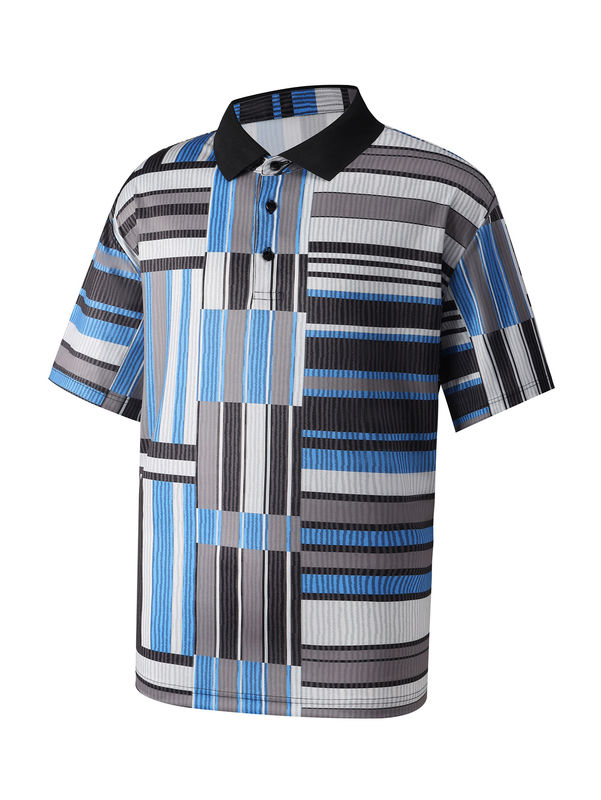 Short Sleeve Cotton Children Polo Shirts Bright Colors For Sports Tennis