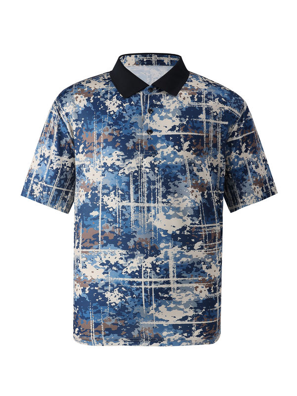 Summer Youth Polo Shirts In Regular Fit Camouflage Color 1364720504