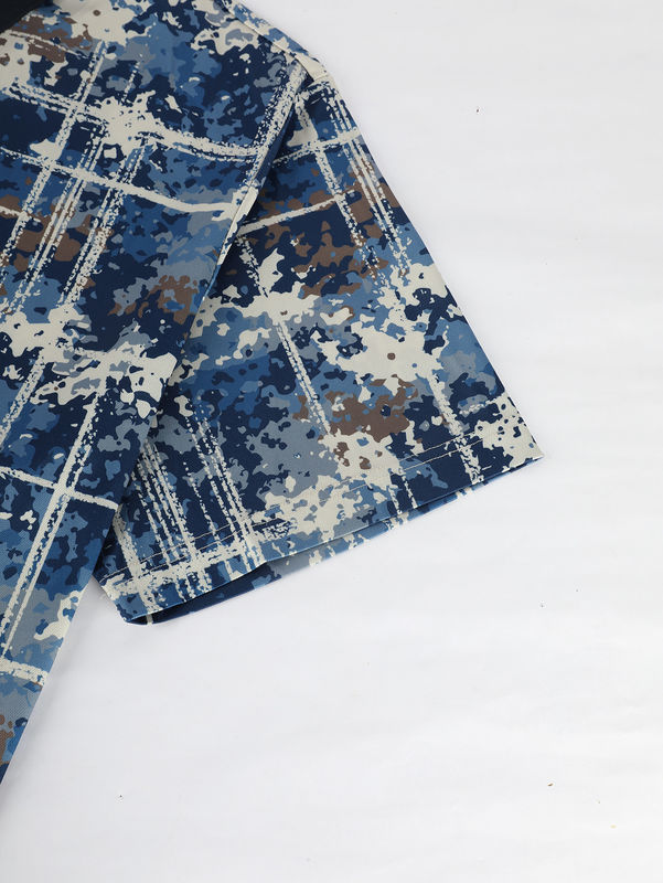 Summer Youth Polo Shirts In Regular Fit Camouflage Color 1364720504