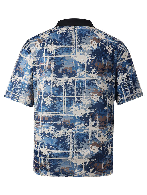 Summer Youth Polo Shirts In Regular Fit Camouflage Color 1364720504