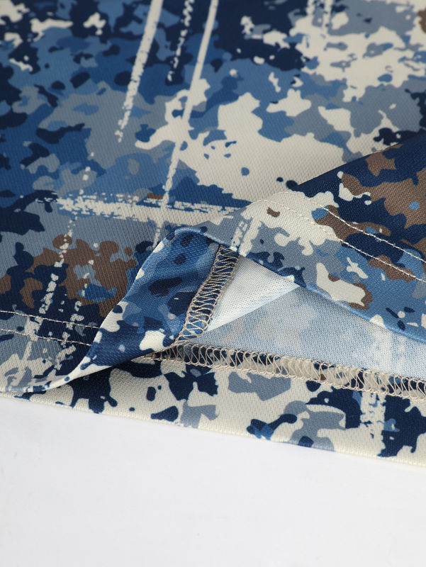 Summer Youth Polo Shirts In Regular Fit Camouflage Color 1364720504