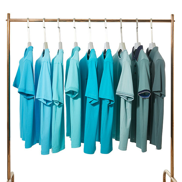 Custom Logo Label Casual Comfortable Plain Cotton Clothes Men Ice Feeling Anti-pilling Black White Blue Cyan T-shirt