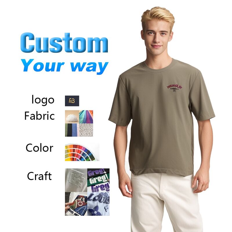 Best Selling Unisex Custom Logo Printing Vintage Oversized Streetwear Short Sleeves Mens T-shirt