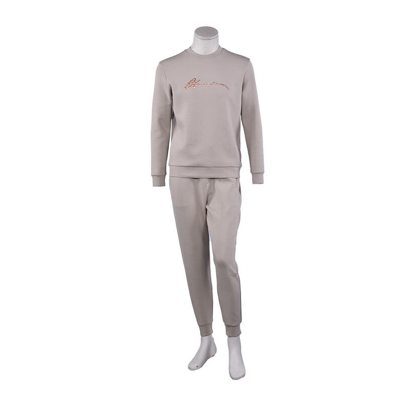 Custom Logo Heavyweight Cotton Fleece Men's Hoodie and Sweatpants Casual Tracksuits Plus Size Sweatpants Sweatshirt Men