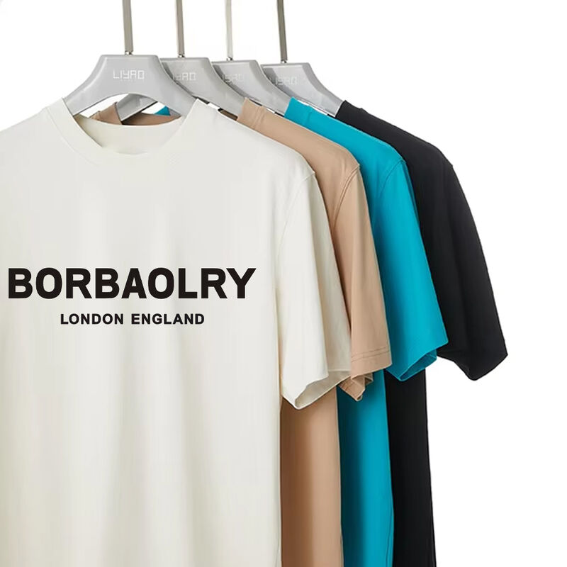 Wholesale Custom 170-210grams High Elasticity Good Quality Personalized Men T Shirt With Logo