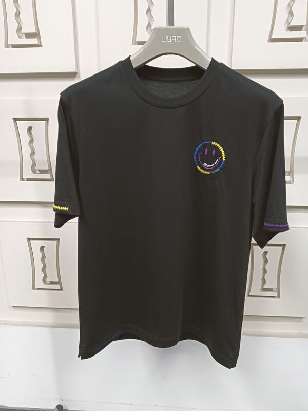 Custom Wholesale Printing Cheap Blank t Shirt Printed Cotton Plain T-shirt Bulk Plain Black Tshirts