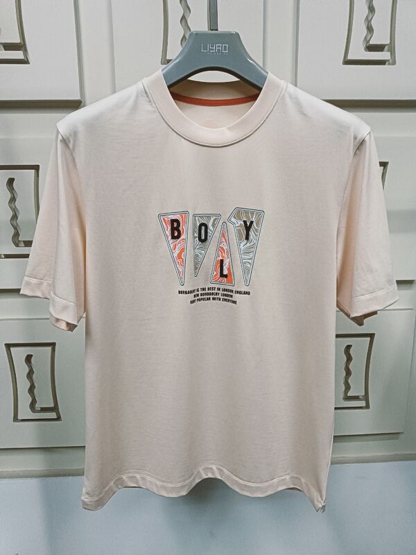 Custom High Quality 100% Cotton Screen Printing Short Sleeve Crew Neck T-shirt logo Printing