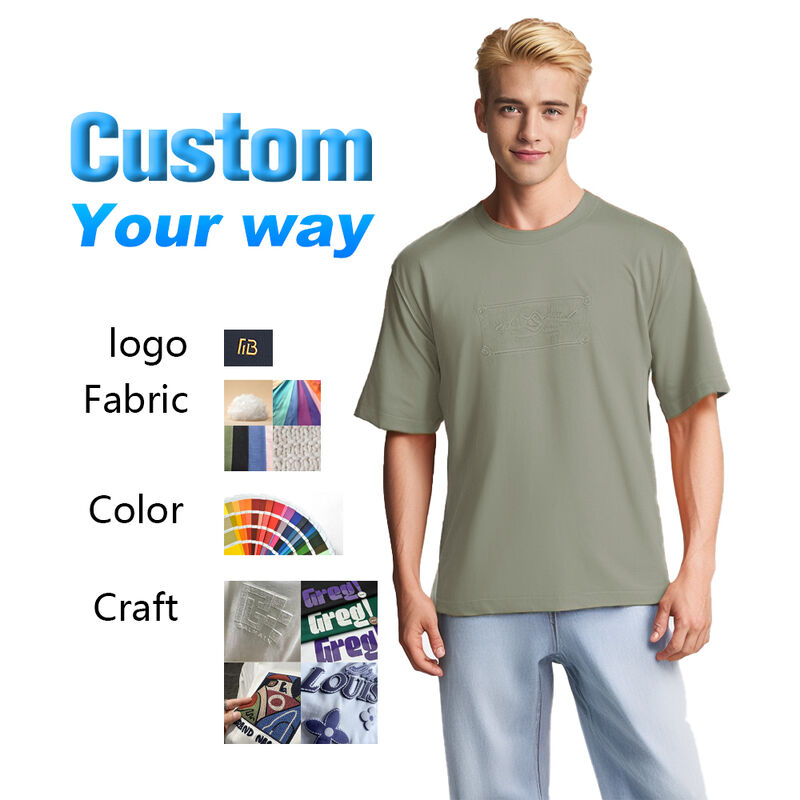 Professional OEM/ODM Manufacturer Custom Personalized Streetwear Tshirt Oversized Tshirt for Men