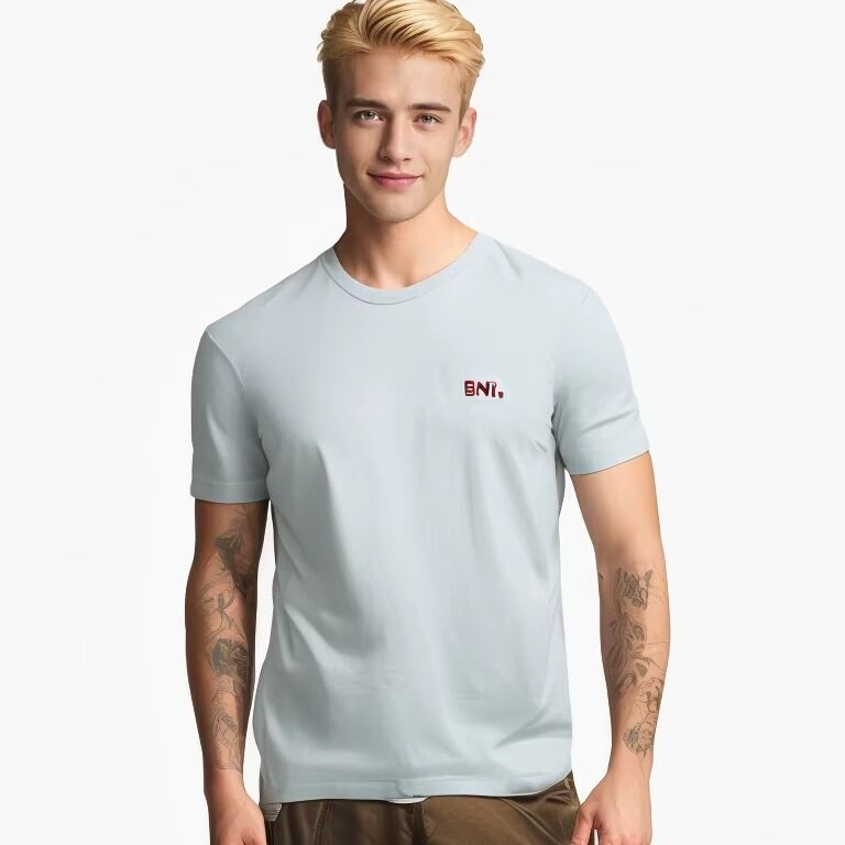 High Quality Summer Men Crew Neck Loose Sports T-shirts Outdoors Running Breathable Cotton Tops Clothing