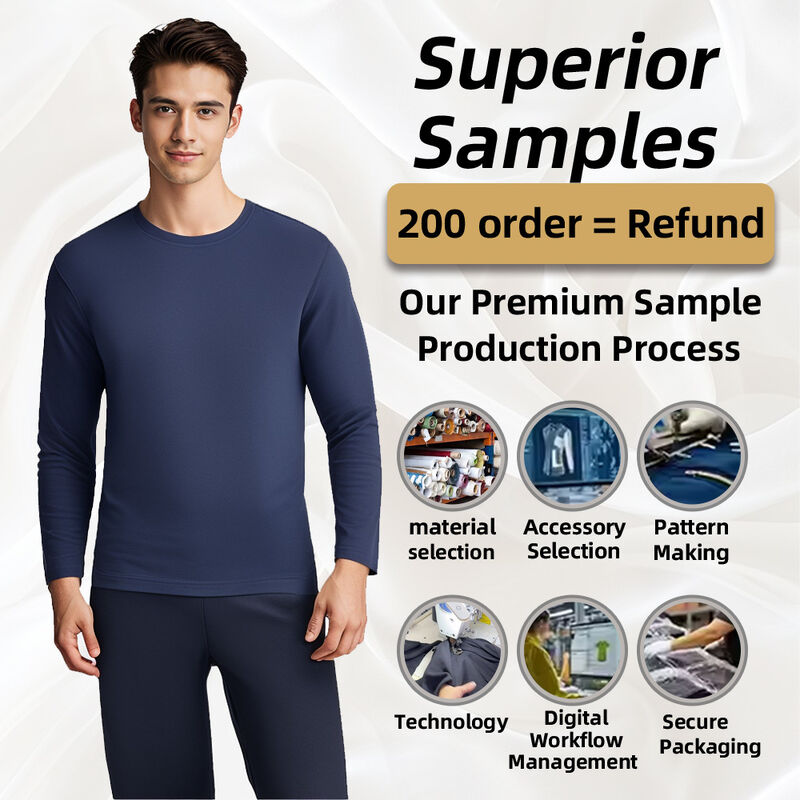 Comfort Breathable T-shirt O- Neck Male Long Sleeve Top Custom logo Print Plain Color T Shirt