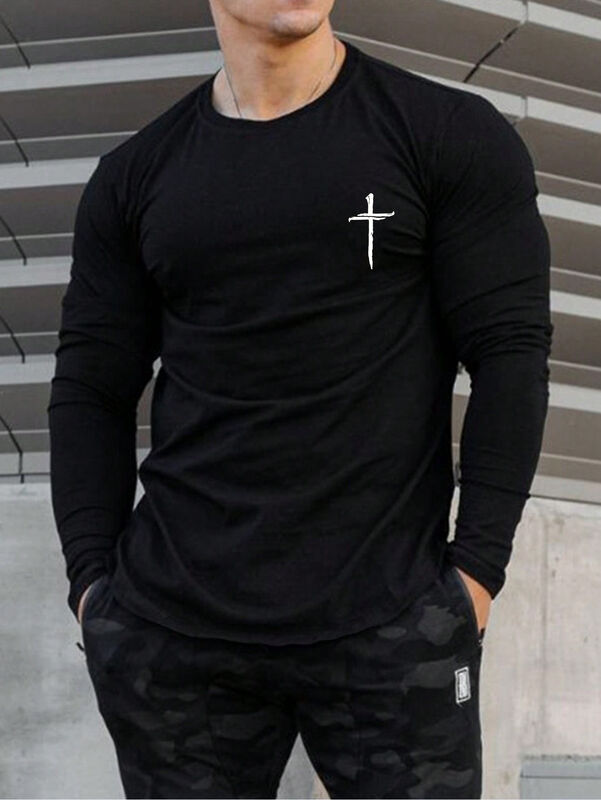Men's Print Graphic Tee Soft Blend Breathable Comfort Casual Outfits Stylish Summer Essential Relaxing Sleepwear T-shirt