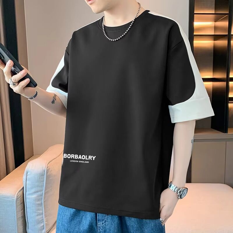 Factory Sales t Shirt Man's T-shirt Made 220Grams Oversized Fit Support Logo Customized Boxy t Shirt